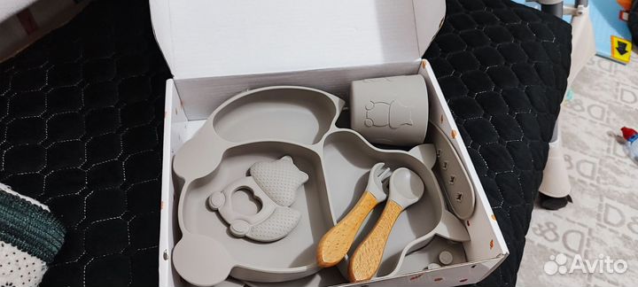 Детская посуда для кормления новая