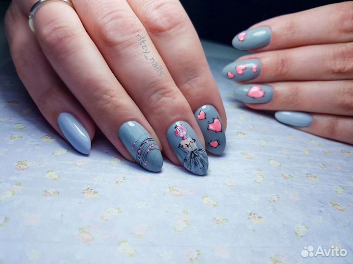 Маникюр,гель-лак,педикюр, наращивание ногтей