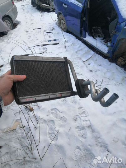 Радиатор печки Faw v5