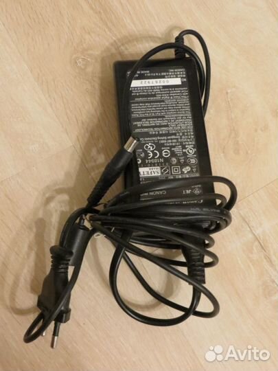 Адаптер рабочий,провод,принтер Canon на запчасти