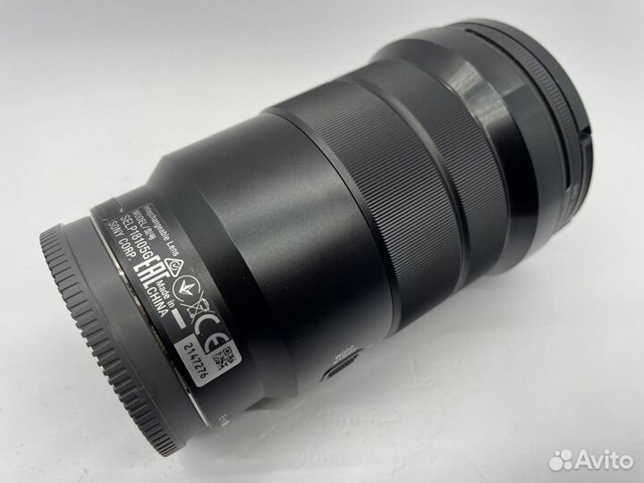 Sony 18-105mm f/4 G OSS PZ E (selp18105G)
