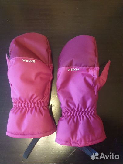 Варежки зимние Wedze (Decatlon)