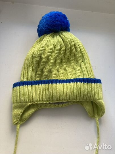 Детская шапка осенняя (44-46)