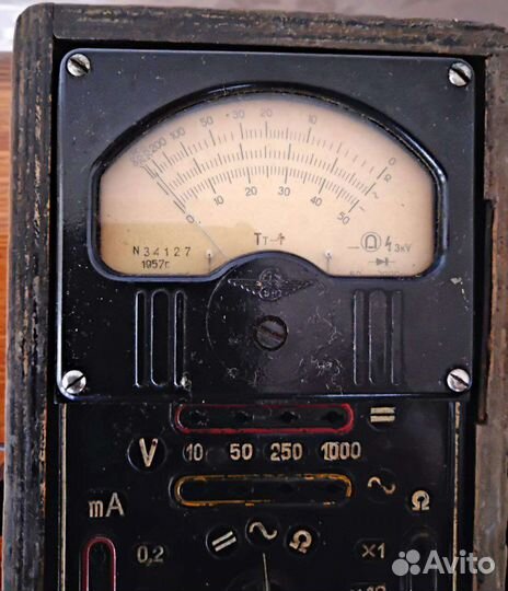 Тестер мультиметр СССР