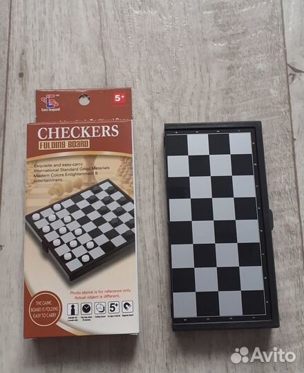 Шашки карманные