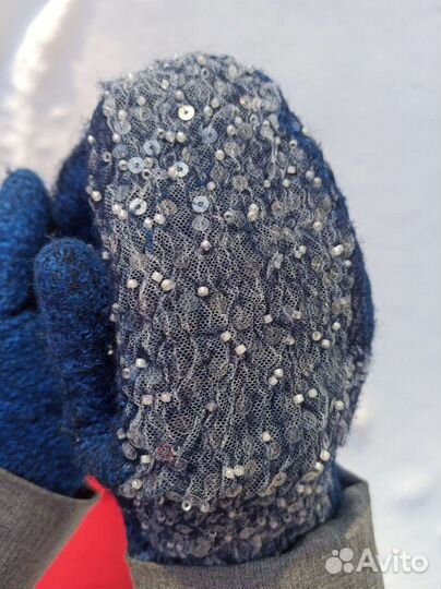 Варежки ручной работы