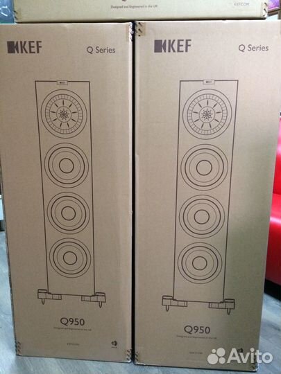 Комплект акустики 5.0 KEF White Q950 + Q350 +Q650C