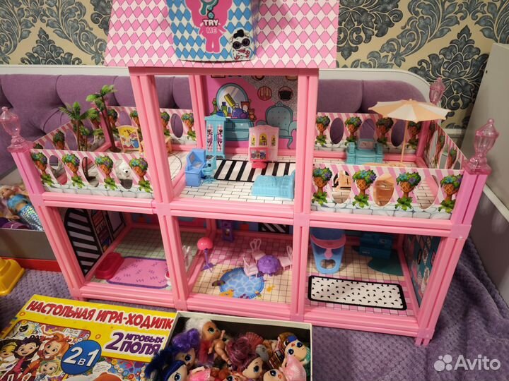 Домик кукольный