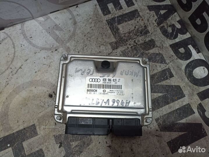 Эбу двигателя Audi A4 B6 AVF V-1.9 TDI