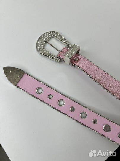 Ремень со стразами bb simon