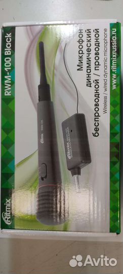 Микрофон беспроводной retmix новый