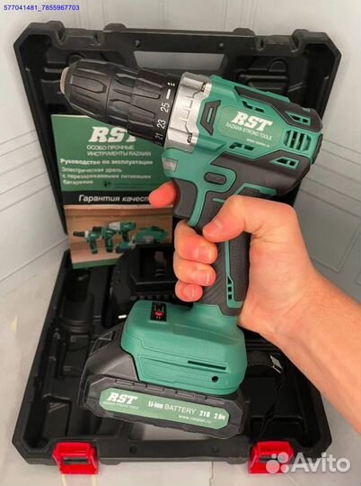 Новый бесчеточный шуруповерт RST 21V
