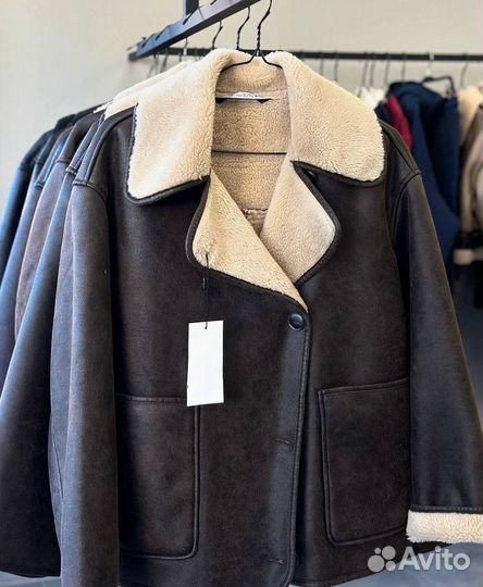 Дублёнка женская зимняя новая 42-48 размера