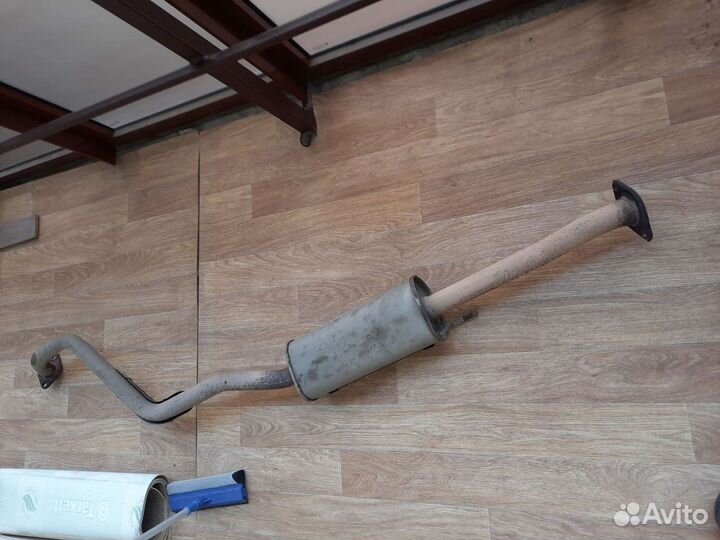 Резонатор (средняя часть глушителя) solaris/rio