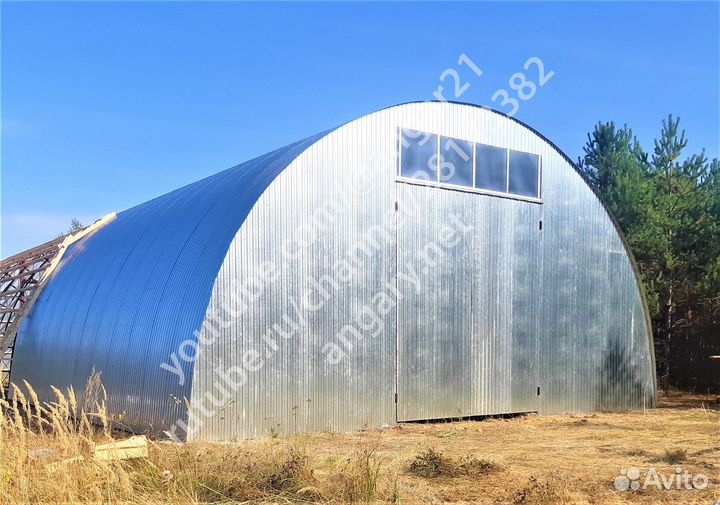 Ангар под ключ 402 м2