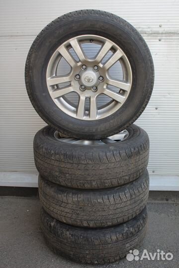 Колёса Toyota LC Prado с резиной Bridgestone