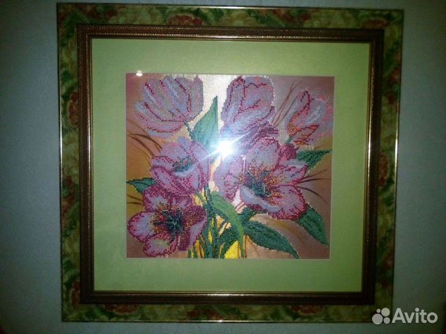 Картины вышитые бисером