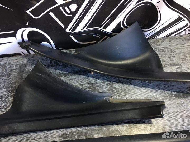 Защитные накладки порогов салона BMW 5 E60