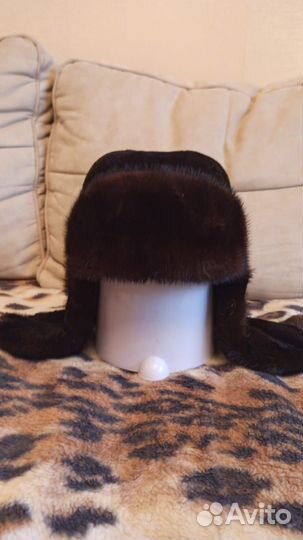 Шапка норковая женская