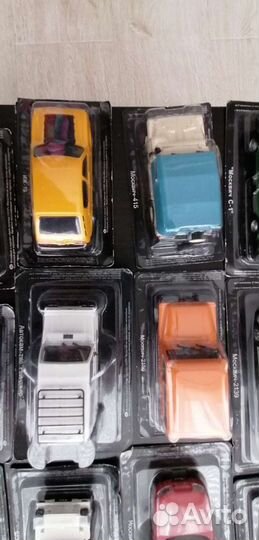 Автолегенды СССР 1/43 ваз москвич ЗИЛ иж
