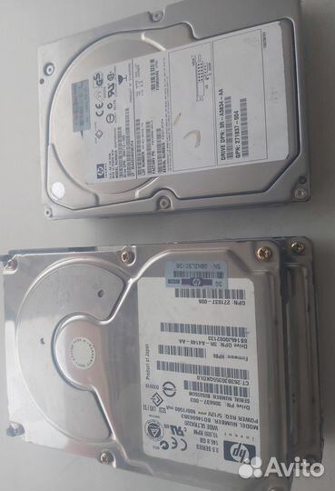 Жёсткие диски scsi Ultra320 146.8GB, 72.8GB, 36.4G