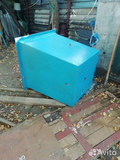 Мусорный контейнер металлический, 0.65 м.куб