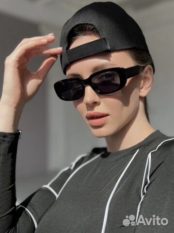 Очки солнцезащитные прямоугольные женские мужские