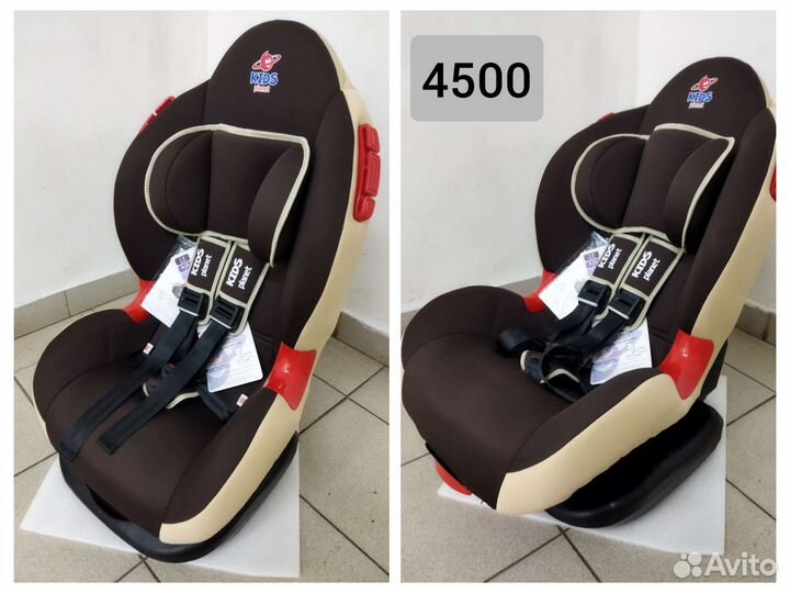 Новое автокресло 0-25 и 9-25 кг с наклоном для сна