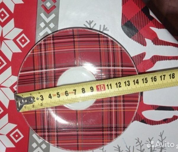 Тарелки новогодние бу