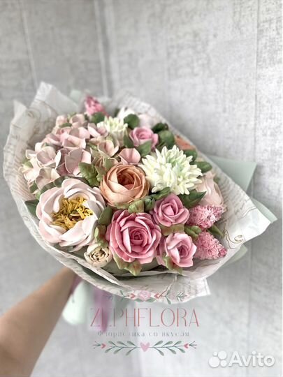 Зефирный букет