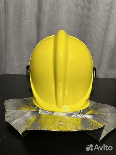 Шлем каска пожарного MSA Gallet F1 SF желтый