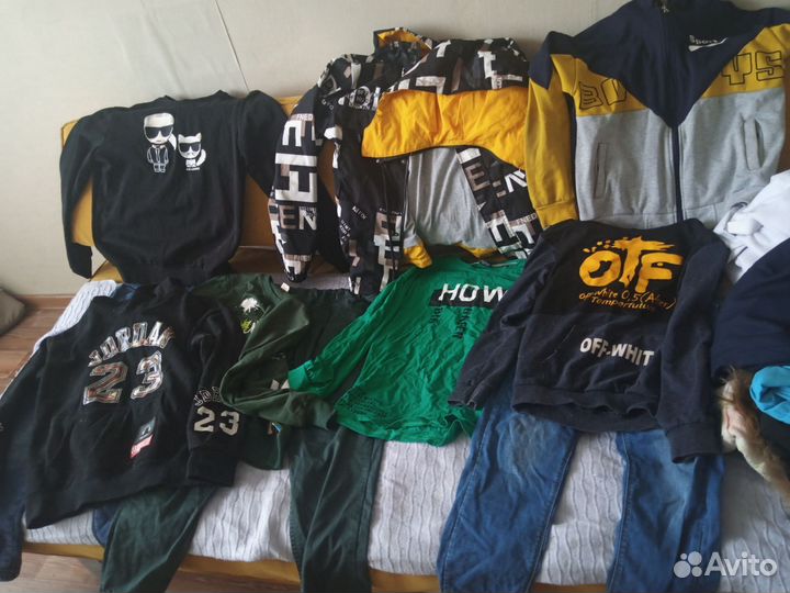 Детские вещи пакетом на мальчика 9-11 лет