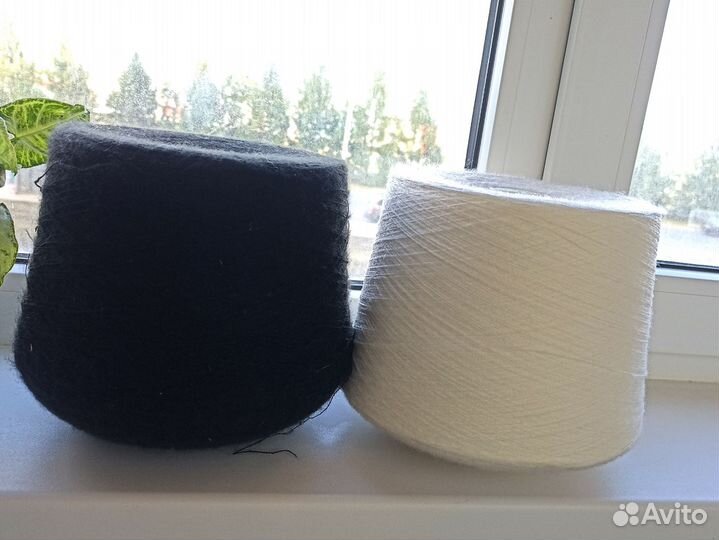 Пряжа для вязания, полушерсть СССР