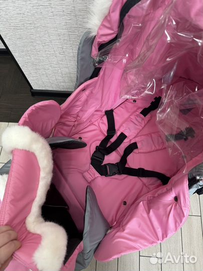 Детские санки коляска