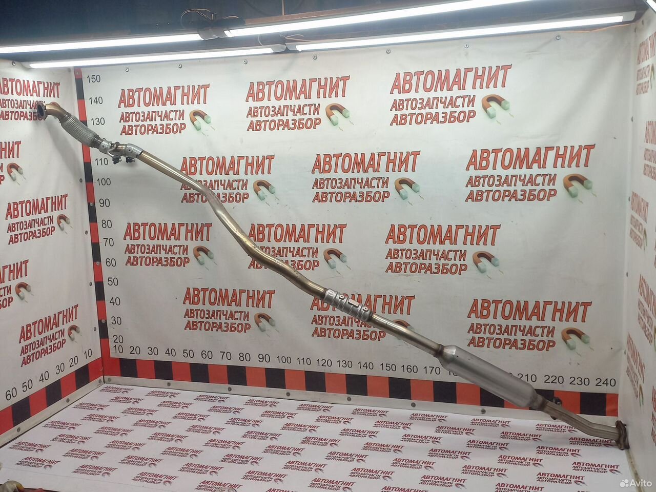 Гофра труба глушителя катализатор Lixiang L7