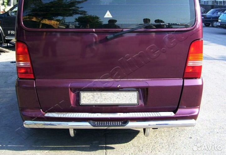 Накладка на задний бампер Mercedes Vito W638 96-03