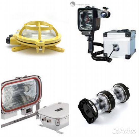 Судовые светильники, фонари прожектора китайские