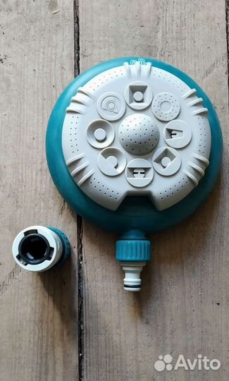 Новая насадка для полива газона