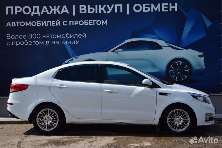 Kia Rio 1.6 AT, 2017, 184 606 км