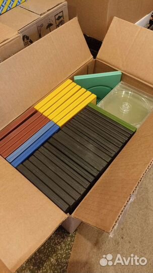 Коробки для cd dvd дисков