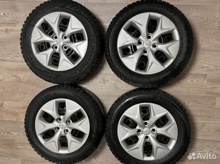 Колеса на hyundai solaris/kia rio r15