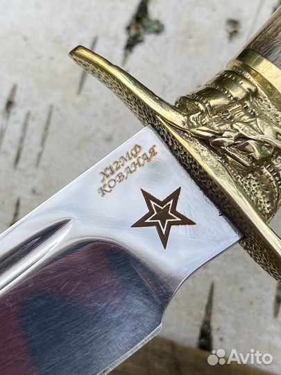 Нож Финка Нквд кованая х12 мф