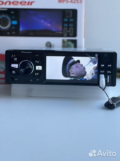 Магнитола 1DIN с экраном
