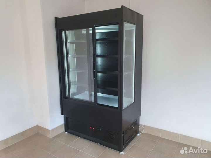 Холодильные горки с дверками 125 и 145см новые