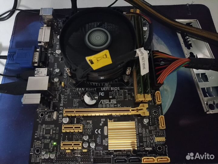 Материнская плата с процессором i3 4160