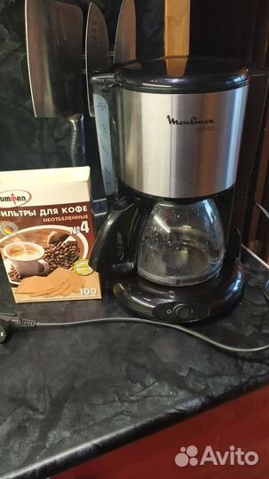 Кофеварка капельная moulinex
