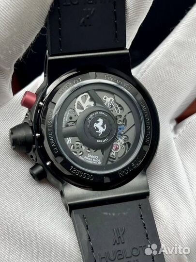 Мужские часы Ferrari Hublot Black Edition