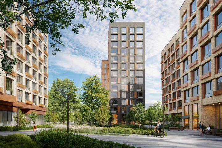 2-к. квартира, 68,6 м², 6/8 эт.