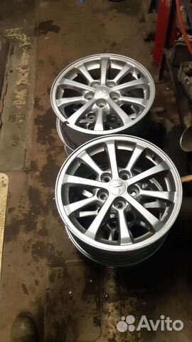 Литые диски R16 на mitsubishi
