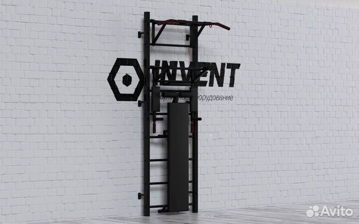 Шведская стенка 4в1 черный